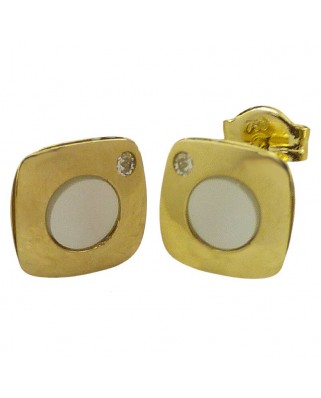 PENDIENTES COMUNION CUADRADOS CON  NACAR.PRESION