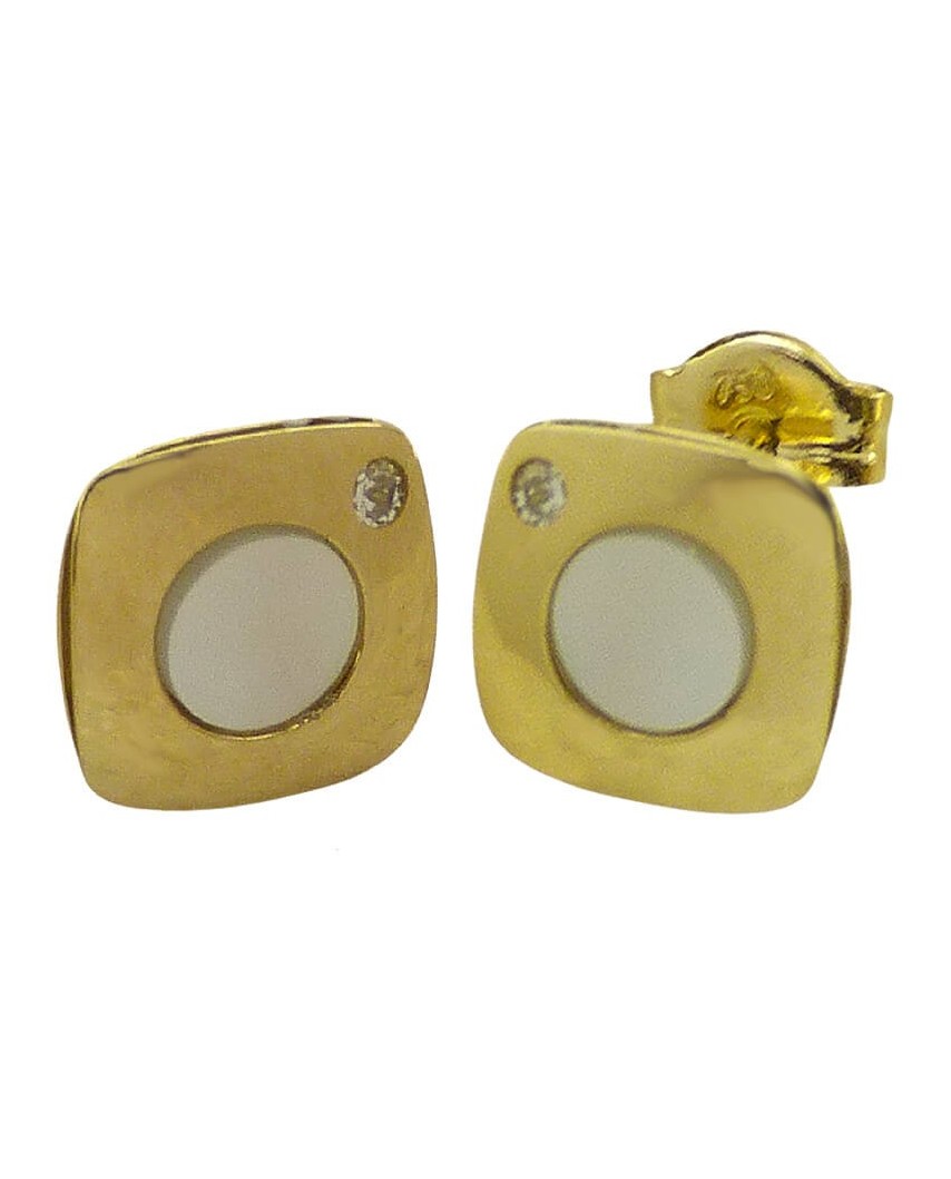 PENDIENTES COMUNION CUADRADOS CON  NACAR.PRESION