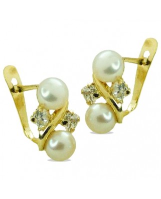 PENDIENTES COMUNION DOS PERLAS.CATALAN