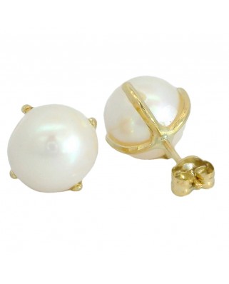 PENDIENTES CUATRO PATILLAS PELA CULTIVADA 9MM.PRESIÓN.