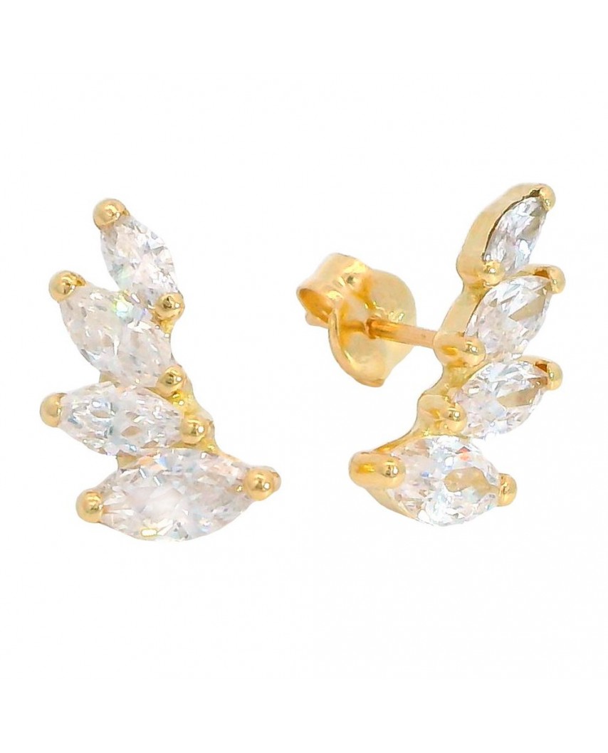 PENDIENTES LANZADERA ESCALERA 10MM PRESION