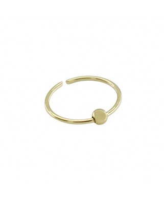 PIERCING OREJA Y NARIZ ARO BOLA