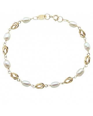 PULSERA COMUNION JAULA PERLA JAULA S/CHAPA