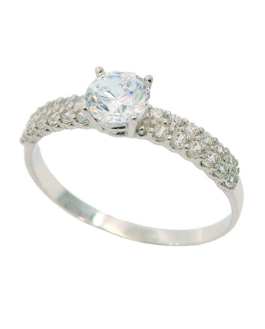 SOLITARIO 4 GARRAS BRAZO DOBLE PIEDRAS