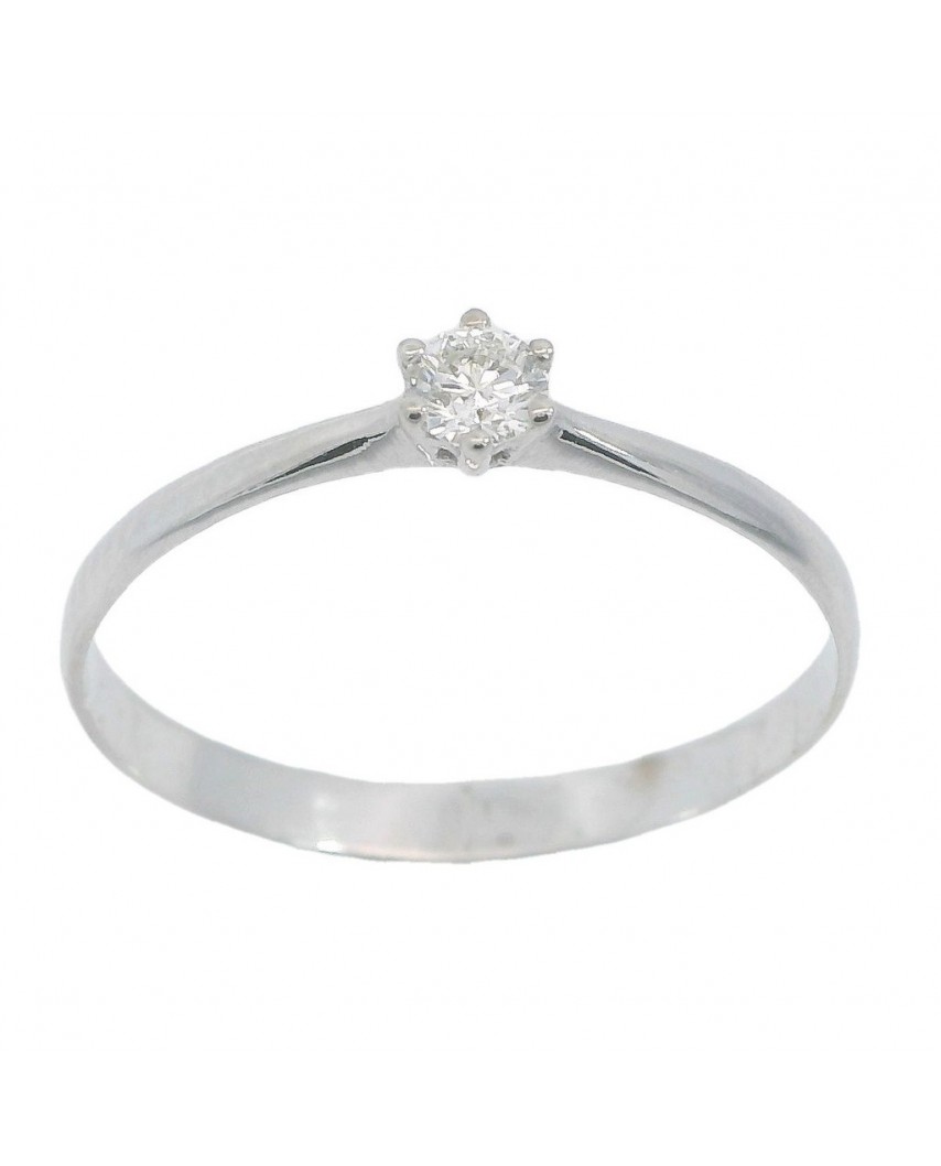 SOLITARIO BRILLANTE  4.00MM VS-H 0.25 CT
