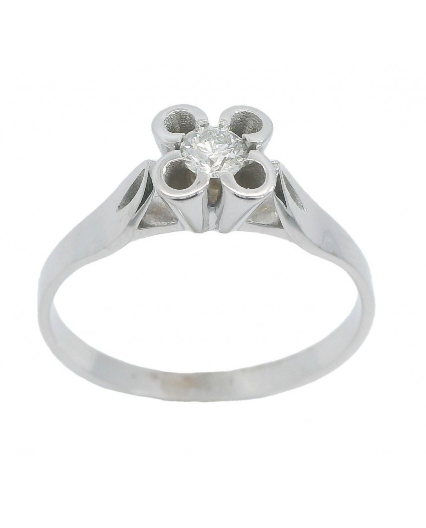 SOLITARIO BRILLANTE  4.00MM VS-H 0.25 CT