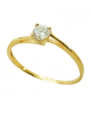SOLITARIO CIRCONITA ORO AMARILLO.