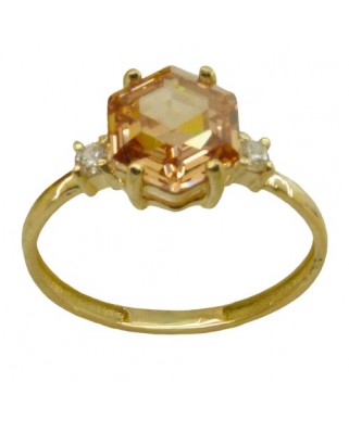 SORT.HEXAGONO 8*8MM CHAMPAN PIEDRAS FUNDIDA