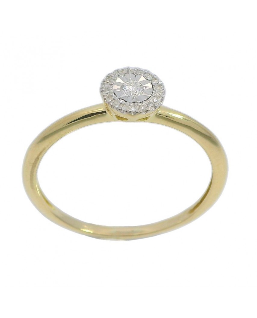 SORTIJA  DI 1RD 0.04 CT  SI-H 18 SC 0.04