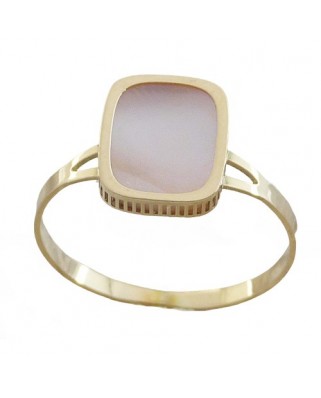 SORTIJA ANTIC NACAR ROSA