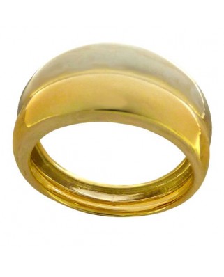 SORTIJA BICOLOR 11MM