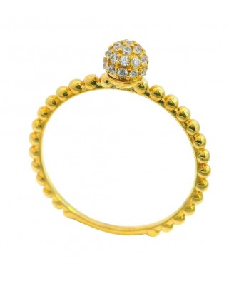 SORTIJA BOLA CIRCONITAS