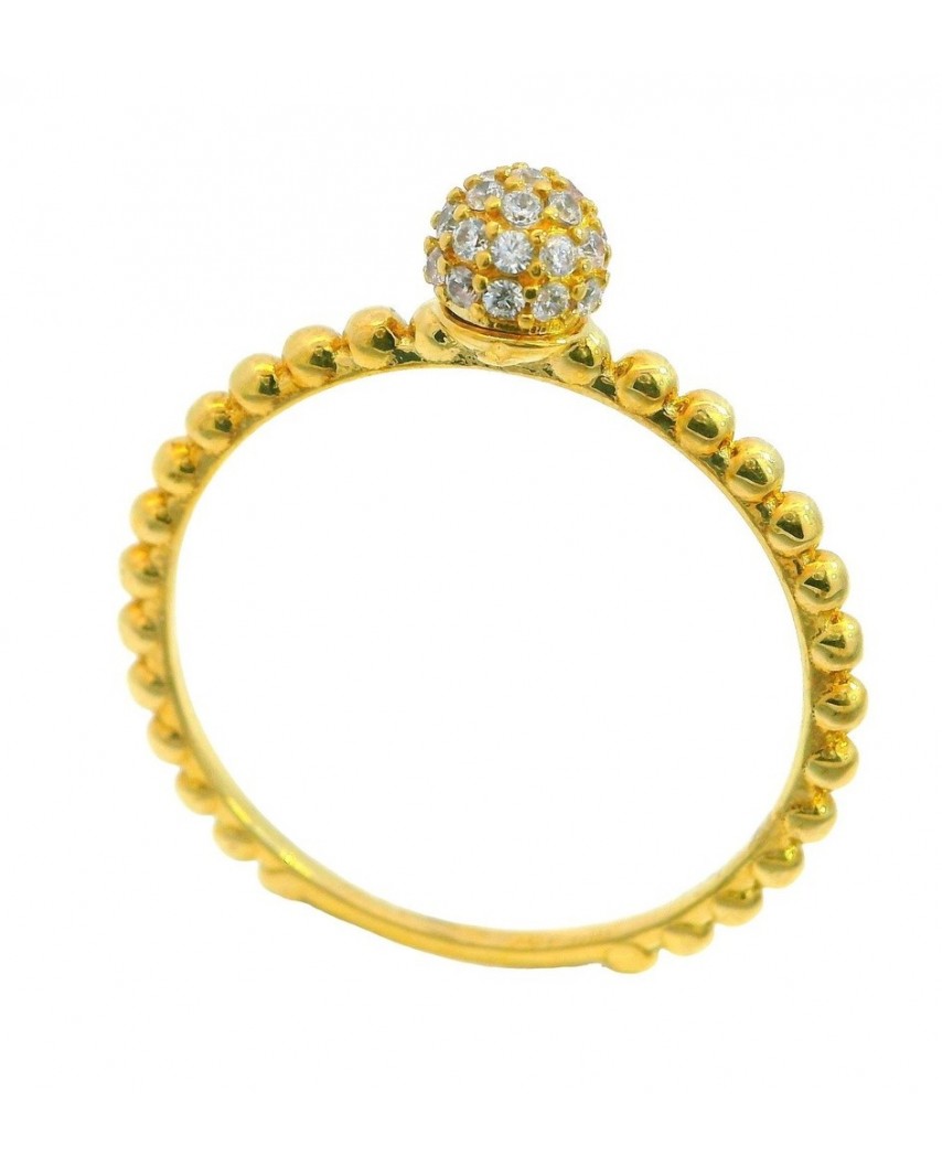 SORTIJA BOLA CIRCONITAS