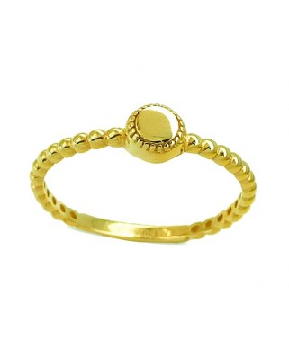 SORTIJA BOLAS Y CENTRO REDONDO.