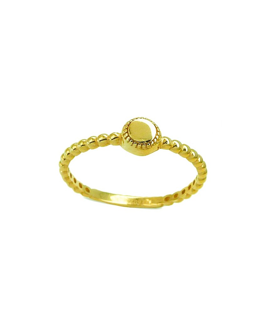 SORTIJA BOLAS Y CENTRO REDONDO.