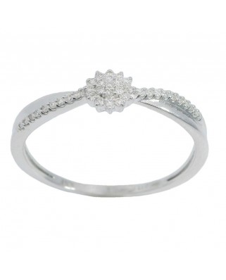 SORTIJA BRILLANTES 14 DI 37 RD 0.11 SI-H