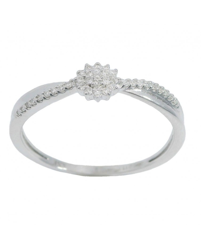 SORTIJA BRILLANTES 14 DI 37 RD 0.11 SI-H