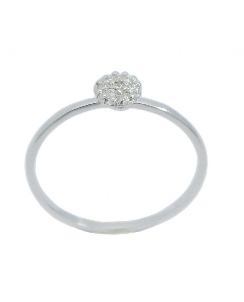 SORTIJA BRILLANTES DE  1.25MM Y 1MM H-SI 0.08 CT TW