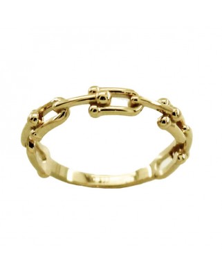 SORTIJA CADENA, CABEZA DE 4MM.