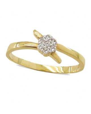 SORTIJA CUAJO CIRCONITAS.