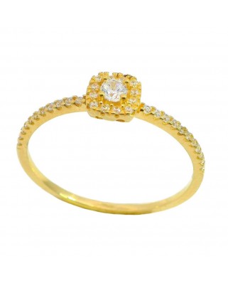 SORTIJA CUAJO CUADRADO DE 5MM CIRCONITAS.