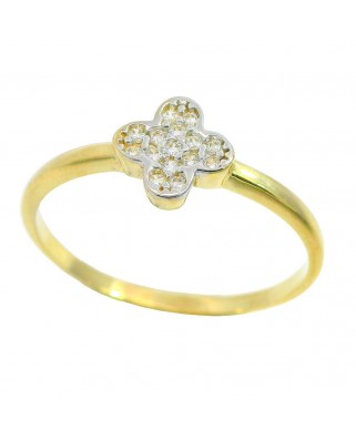 SORTIJA CUATREBOL CON CIRCONITAS