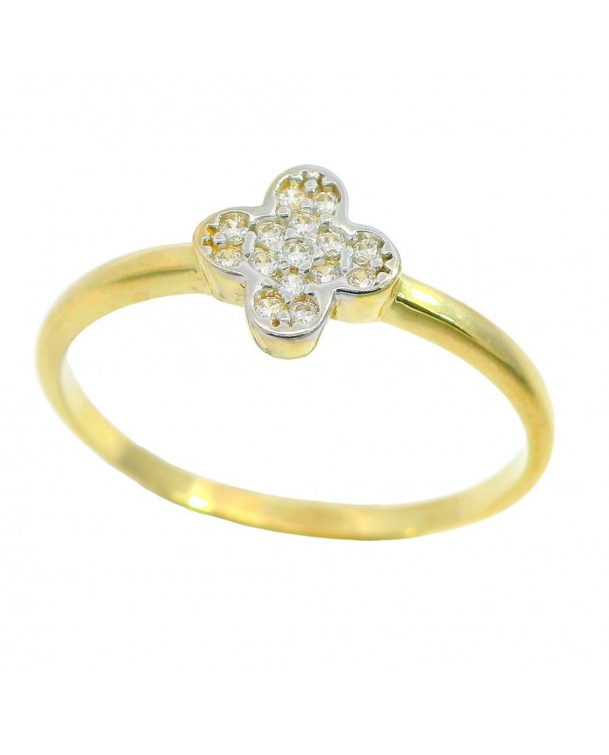 SORTIJA CUATREBOL CON CIRCONITAS