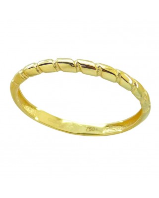 SORTIJA GALLONADA FUNDIDA