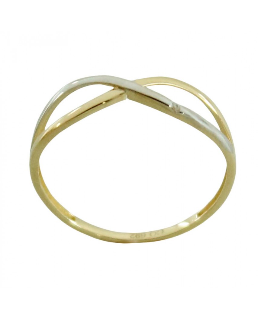 SORTIJA INFINITO PIEDRA FUNDIDO