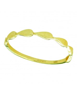 SORTIJA LAGRIMA FUNDIDA