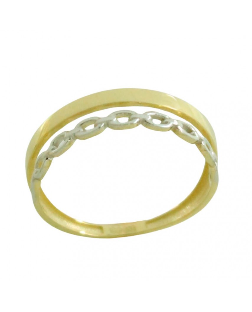 SORTIJA LISA DOBLE FUNDIDA  OA