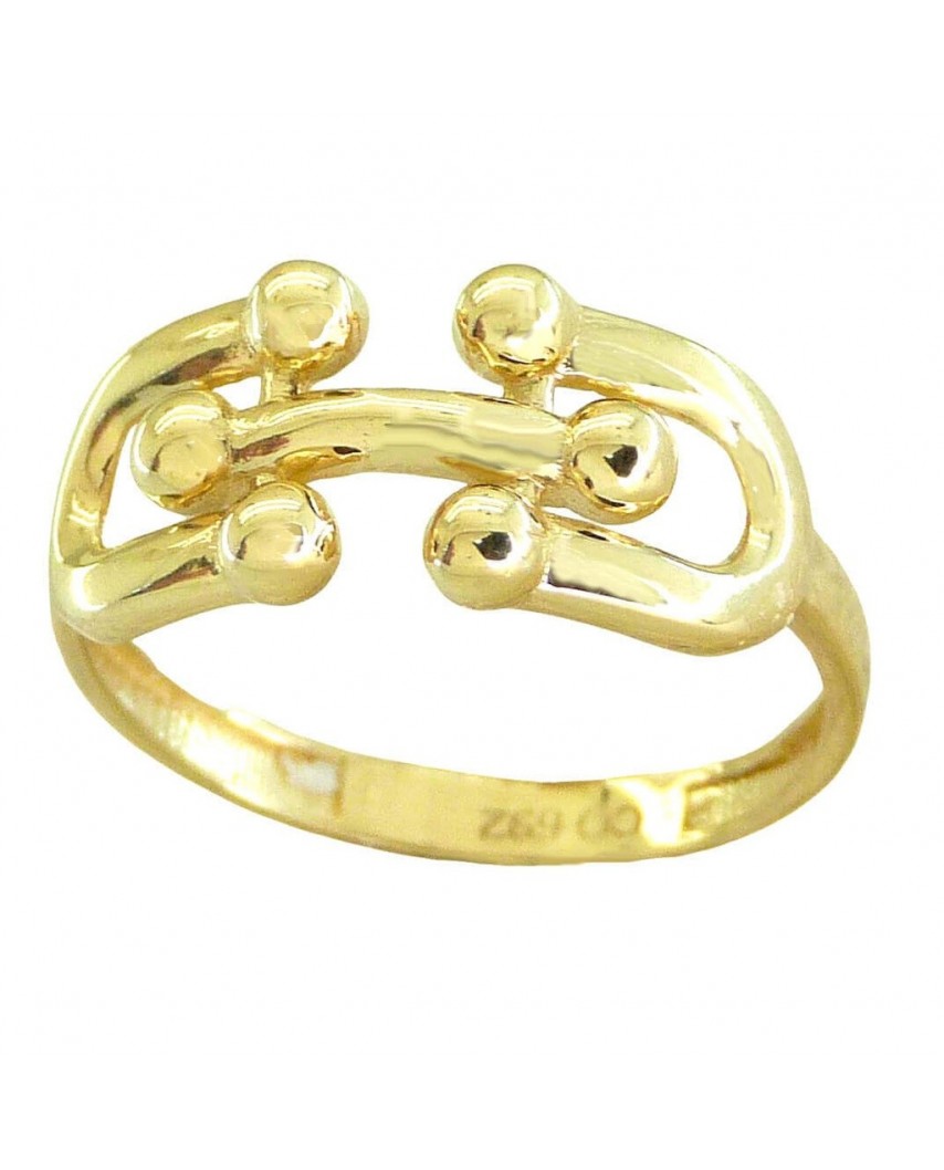 SORTIJA LISA FUNDIDA