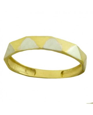 SORTIJA LISA ORO AMARILLO.