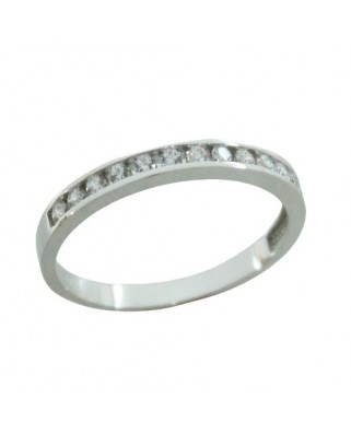 SORTIJA MEDIA ALIANZA PIEDRAS FUNDIDA