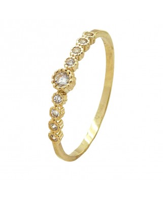 SORTIJA PIEDRA  FUNDIDA