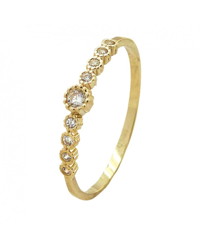 SORTIJA PIEDRA  FUNDIDA