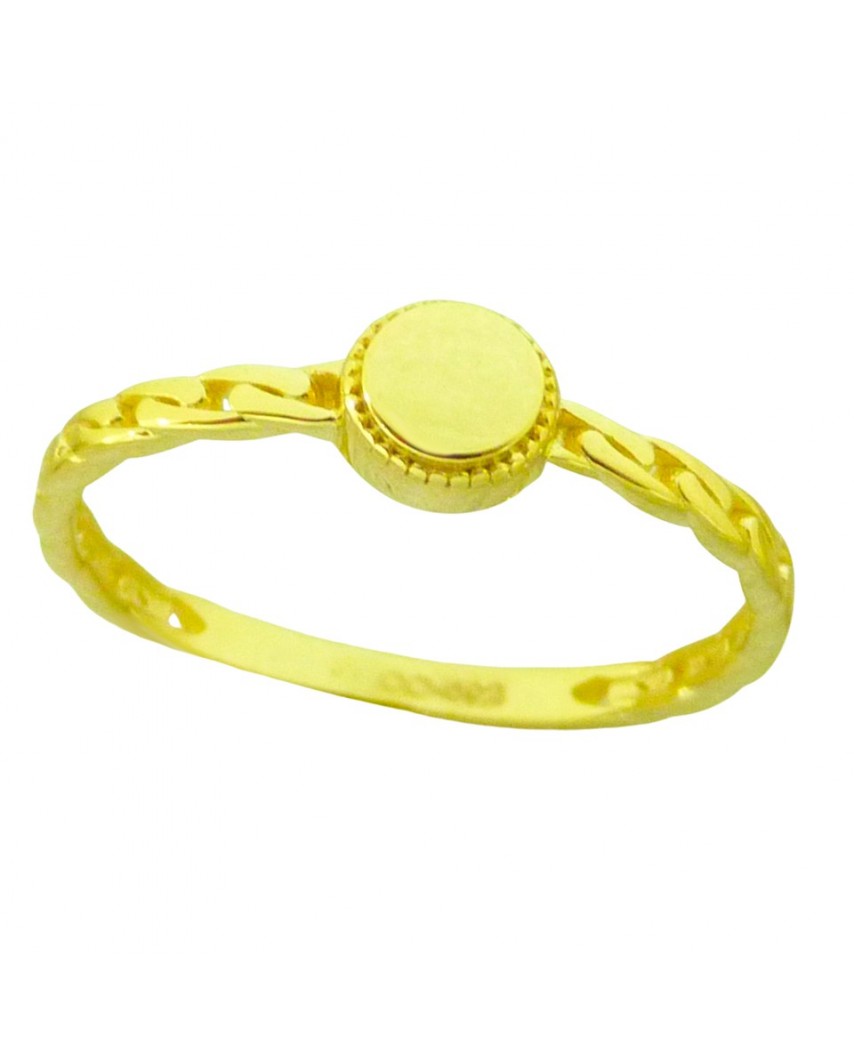 SORTIJA PIEDRA  FUNDIDA