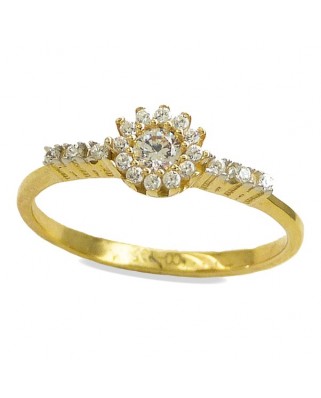 SORTIJA PIEDRAS FUNDIDA