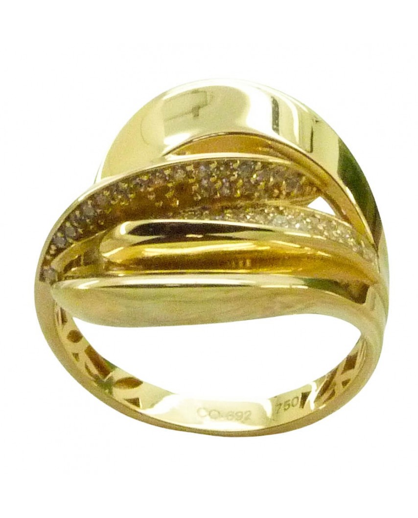 SORTIJA PIEDRAS FUNDIDA