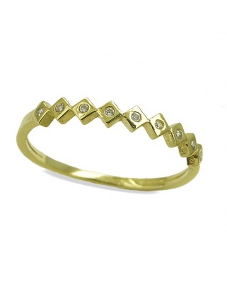 SORTIJA PIEDRAS FUNDIDA