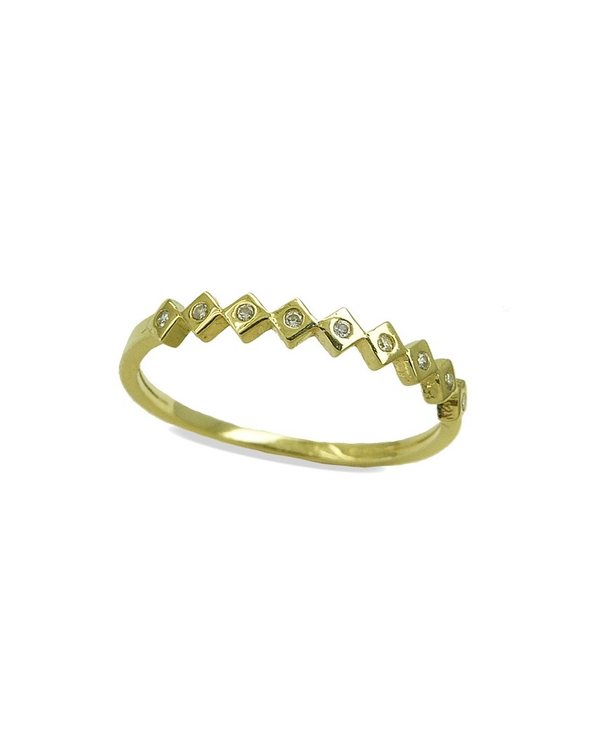 SORTIJA PIEDRAS FUNDIDA