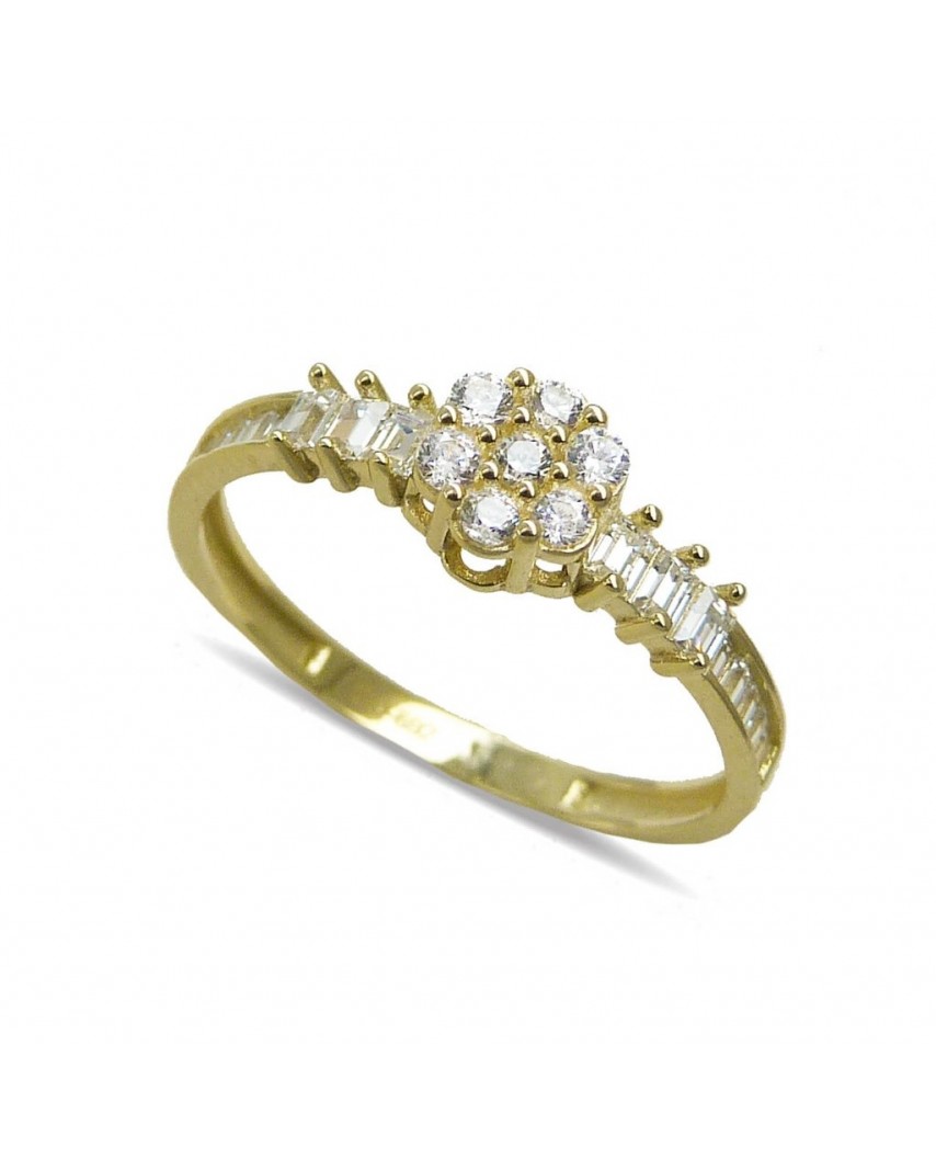 SORTIJA PIEDRAS FUNDIDA