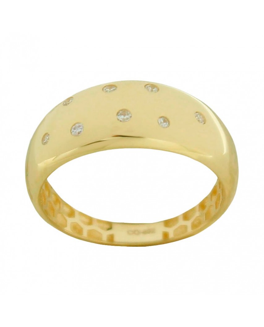 SORTIJA PIEDRAS FUNDIDA