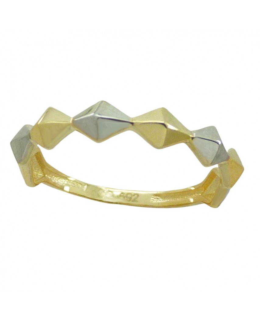 SORTIJA PIEDRAS FUNDIDA