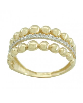 SORTIJA PIEDRAS FUNDIDA