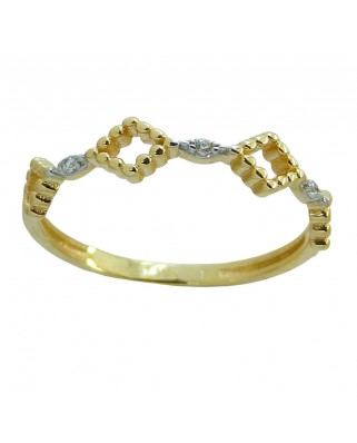 SORTIJA PIEDRAS FUNDIDA