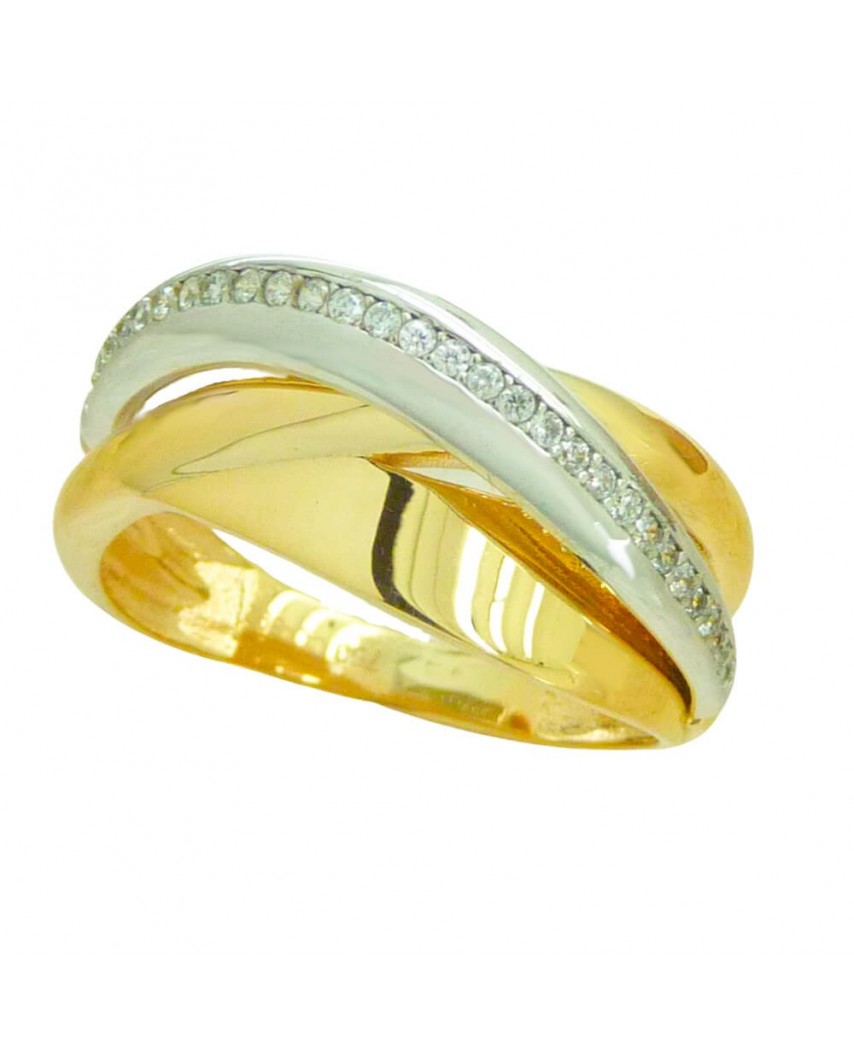 SORTIJA PIEDRAS FUNDIDA