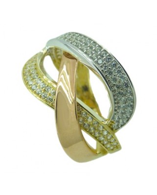 SORTIJA PIEDRAS FUNDIDA