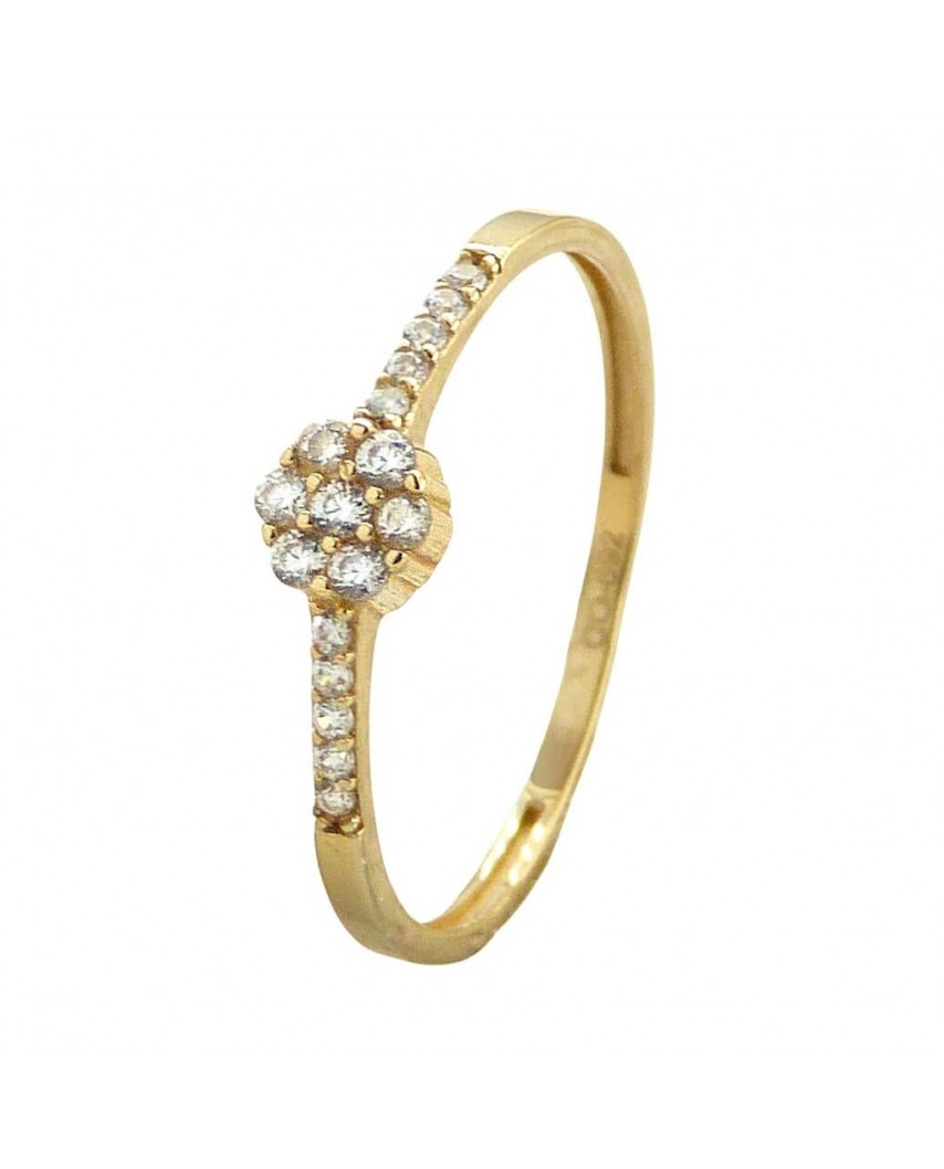 SORTIJA PIEDRAS FUNDIDA