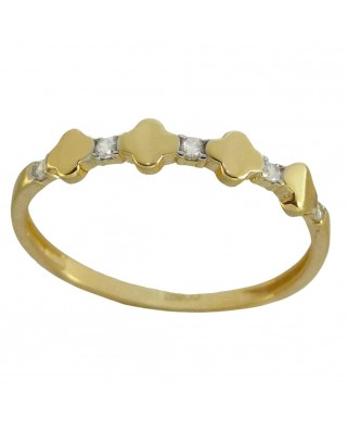 SORTIJA PIEDRAS FUNDIDA